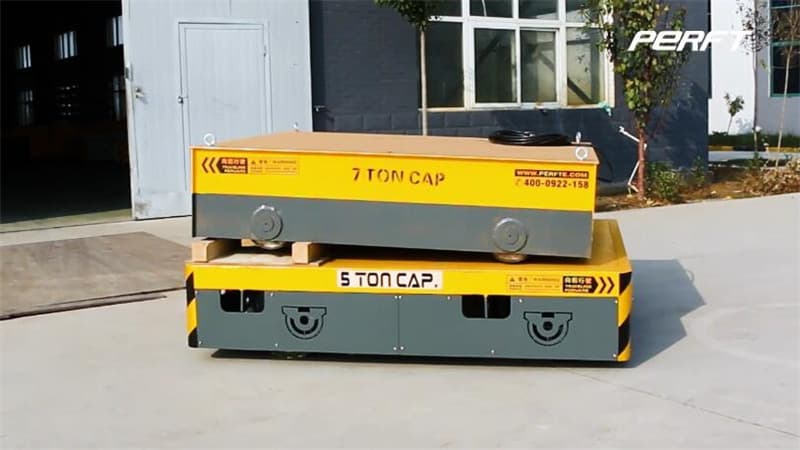 <h3>trackless transfer car with flat tread steel wheels 50 tons-Perfect </h3>
